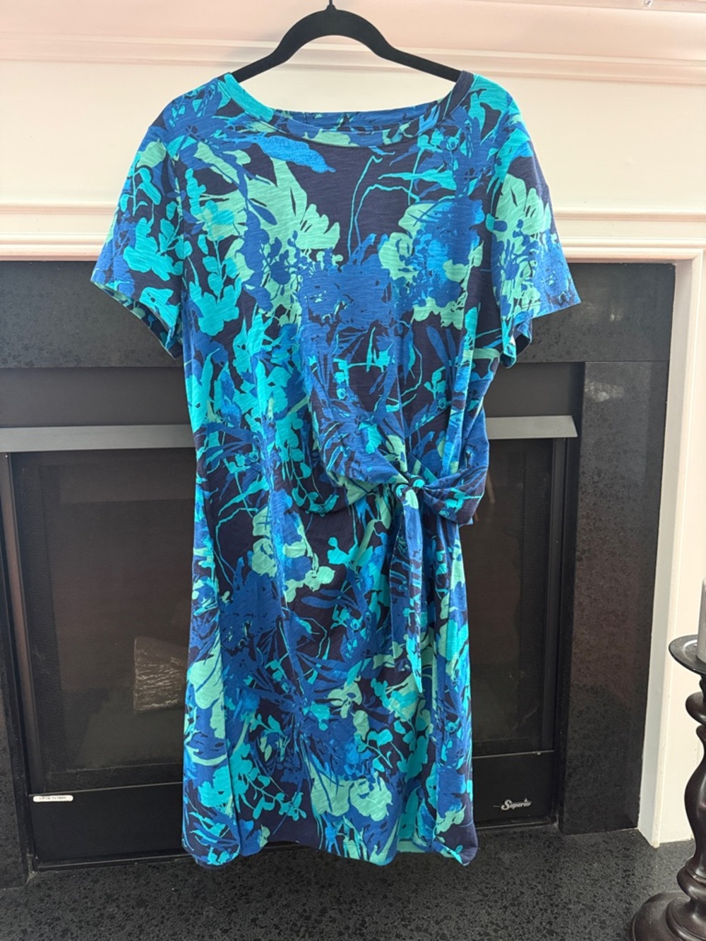 Chico's floral midi dress size 3 versatile corpcore office casual preppy resort - Picture 2 of 6